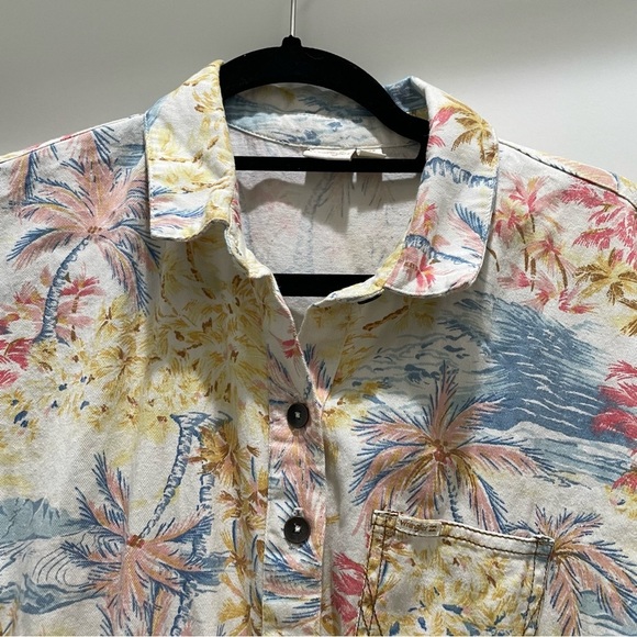 Billabong x Wrangler Cali Sun Button Down Short Sleeve Romper Jumpsuit - Picture 7 of 13